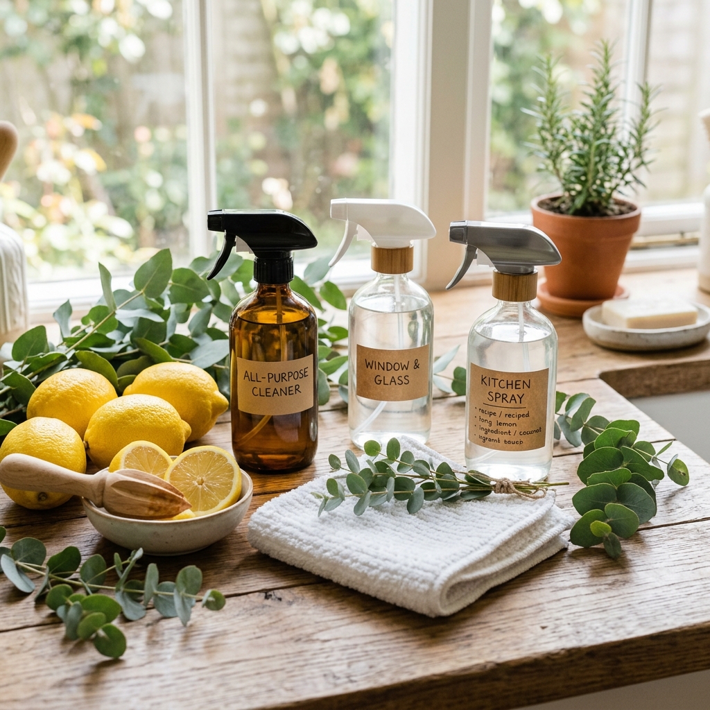 Natural Cleaning: How to Make Your Own Multi-Surface Spray