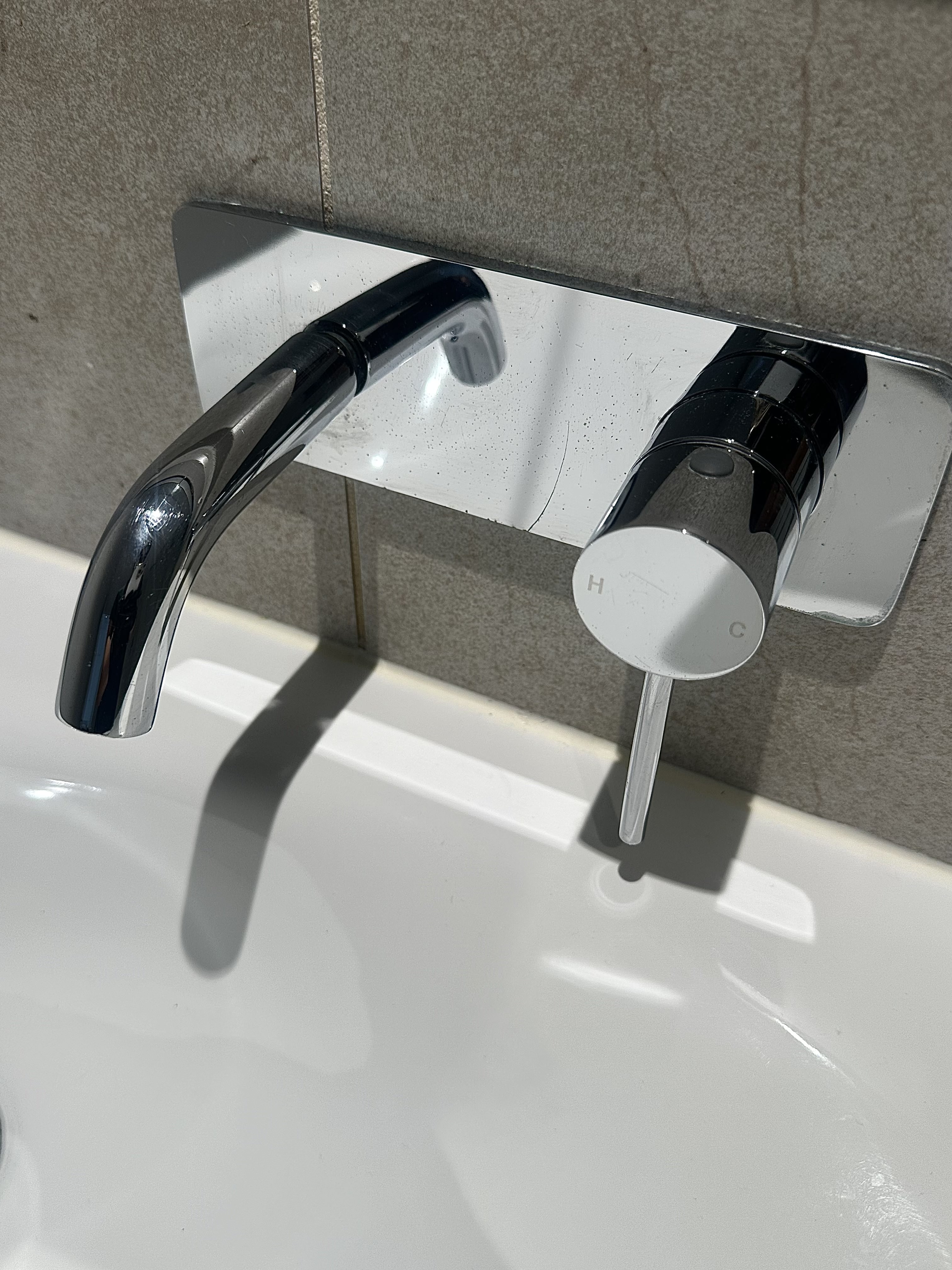 General Cleaning - Chrome Faucet after